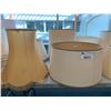 Image 3 : ASSORTED LAMP SHADES (TABLE NOT INCLUDED)