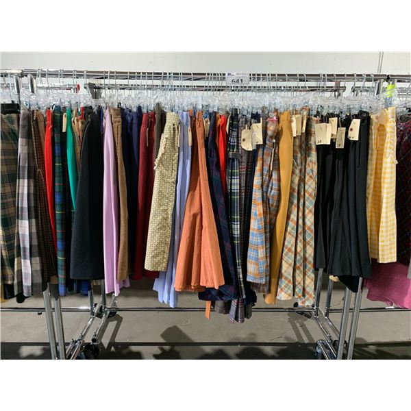 *L2* RACK OF ASSORTED SKIRTS (RACK NOT INCLUDED)