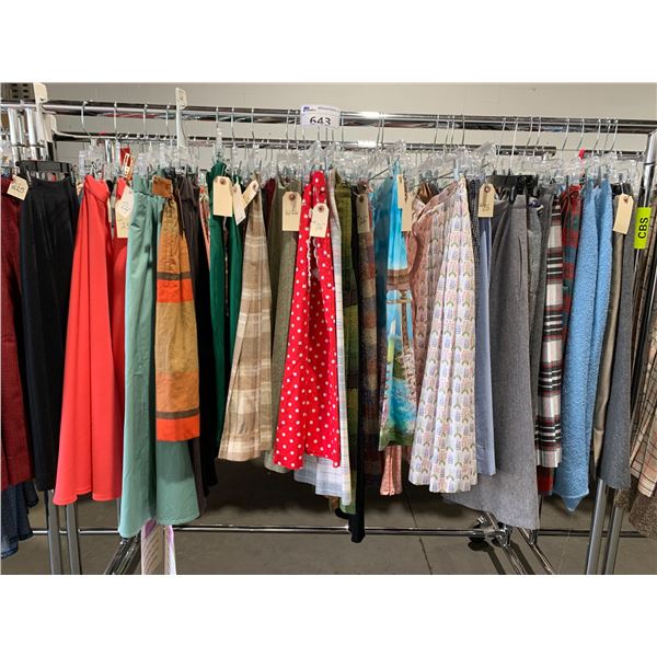 *L2* RACK OF ASSORTED SKIRTS (RACK NOT INCLUDED)