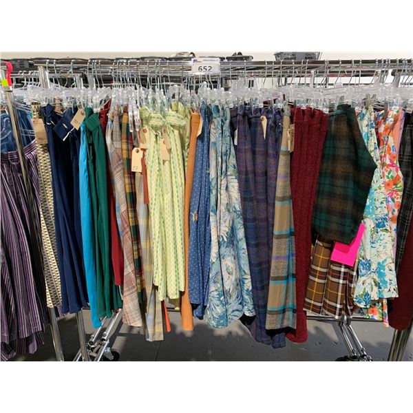 *L2* RACK OF ASSORTED SKIRTS (RACK NOT INCLUDED)