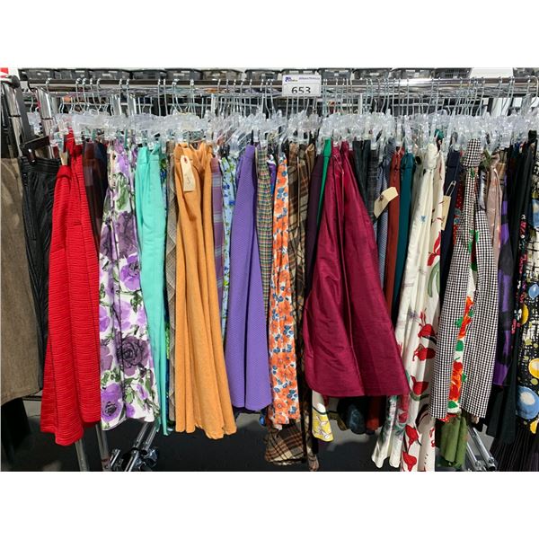 *L2* RACK OF ASSORTED SKIRTS (RACK NOT INCLUDED)