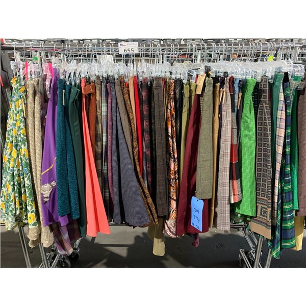 *L2* RACK OF ASSORTED SKIRTS (RACK NOT INCLUDED)