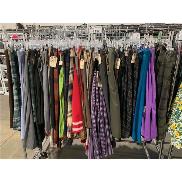 *L2* RACK OF ASSORTED SKIRTS (RACK NOT INCLUDED)