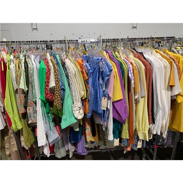 *L2* RACK OF ASSORTED SHIRTS (RACK NOT INCLUDED)