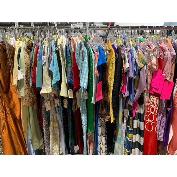 *L2* RACK OF ASSORTED DRESSES (RACK NOT INCLUDED)