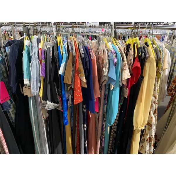 *L2* RACK OF ASSORTED DRESSES (RACK NOT INCLUDED)