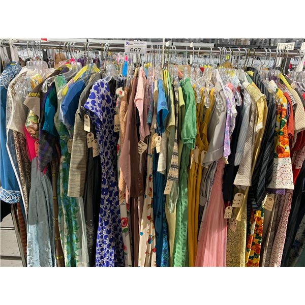 *L2* RACK OF ASSORTED DRESSES (RACK NOT INCLUDED)