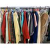 Image 1 : *L2* RACK OF ASSORTED CAPES & JACKETS (RACK NOT INCLUDED)