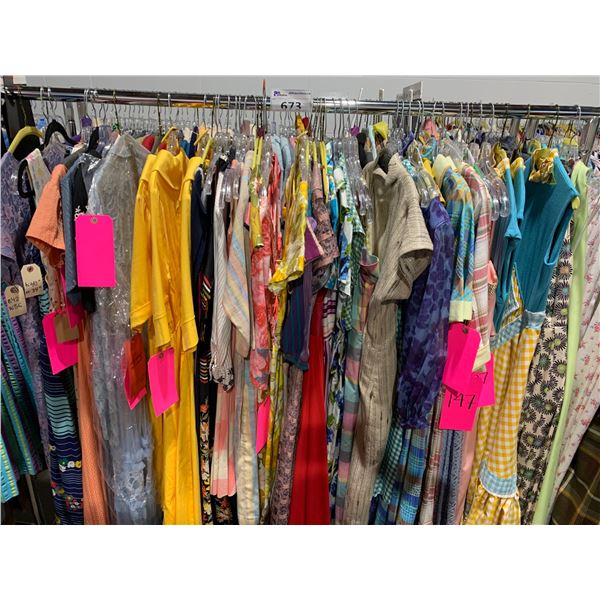 *L2* RACK OF ASSORTED DRESSES (RACK NOT INCLUDED)