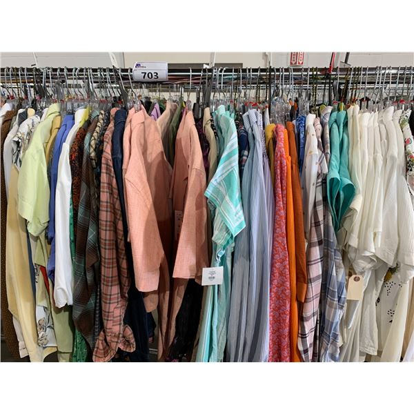 *L2* RACK OF ASSORTED BLOUSES (RACK NOT INCLUDED)