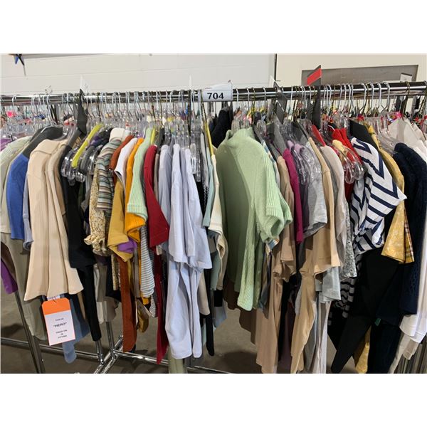 *L2* RACK OF ASSORTED TOPS (RACK NOT INCLUDED)