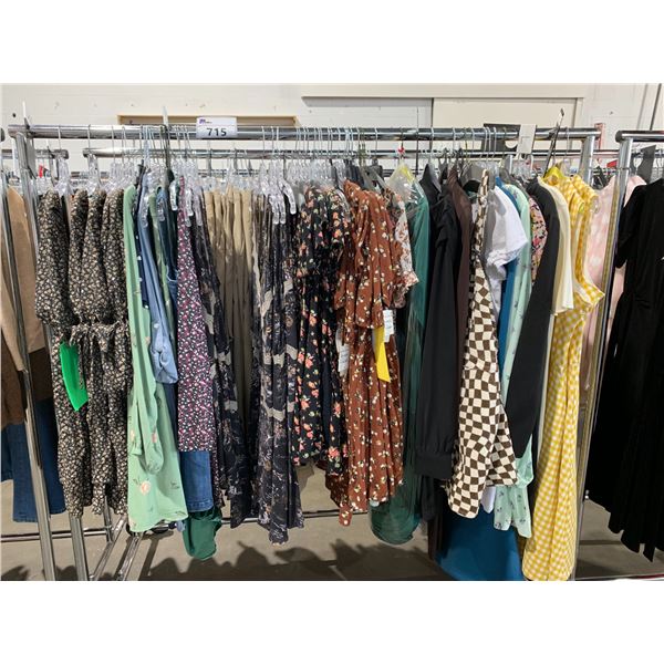 *L2* RACK OF ASSORTED DRESSES (RACK NOT INCLUDED)