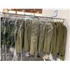 Image 1 : *L2* RACK OF ASSORTED UNIFORM VESTS & JACKETS (RACK NOT INCLUDED)
