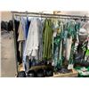 Image 1 : *L2* RACK OF ASSORTED CLOTHING, HELMETS, COSTUME JEWELRY & MORE (RACK NOT INCLUDED)