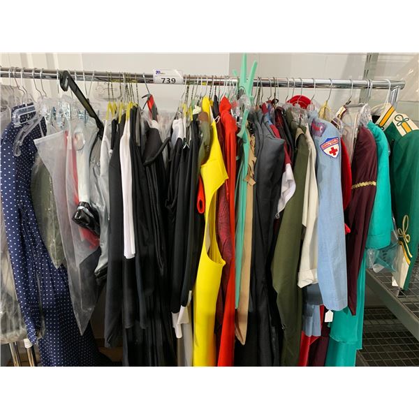 *L2* RACK OF ASSORTED COSTUMES (RACK NOT INCLUDED)