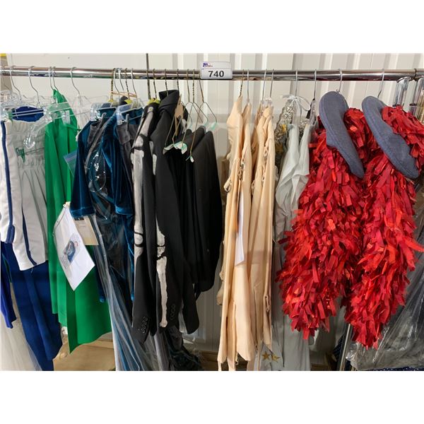 *L2* RACK OF ASSORTED COSTUMES (RACK NOT INCLUDED)