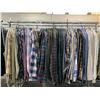 Image 1 : *L2* RACK OF ASSORTED DRESS SHIRTS (RACK NOT INCLUDED)