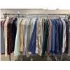 Image 1 : *L2* RACK OF ASSORTED DRESS SHIRTS (RACK NOT INCLUDED)