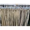Image 1 : *L2* RACK OF ASSORTED BEIGE DRESS PANTS (RACK NOT INCLUDED)