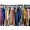 Image 1 : *L2* RACK OF ASSORTED JACKETS (RACK NOT INCLUDED)