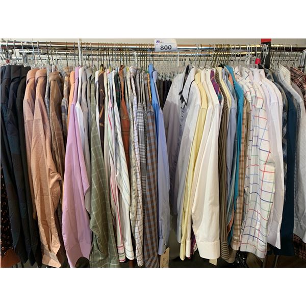 *L2* RACK OF ASSORTED DRESS SHIRTS (RACK NOT INCLUDED)