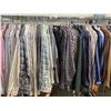 Image 1 : *L2* RACK OF ASSORTED DRESS SHIRTS (RACK NOT INCLUDED)