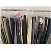 Image 1 : *L2* RACK OF ASSORTED DRESS PANTS (RACK NOT INCLUDED)