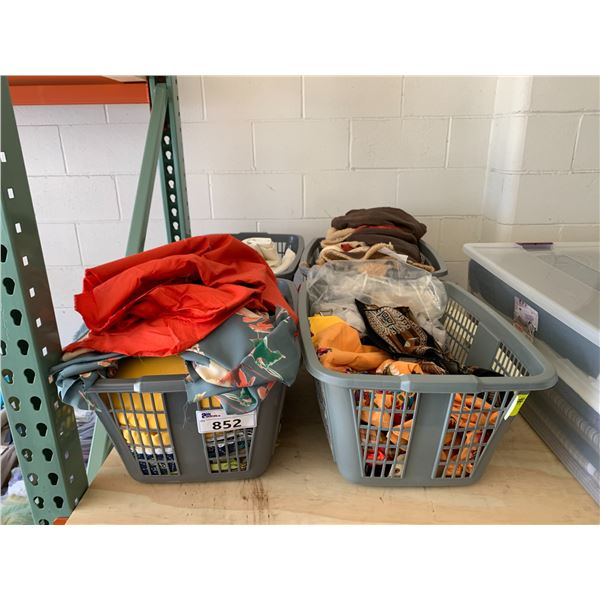 *L2* 4 BINS OF ASSORTED TEXTILES