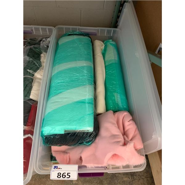 *L2* BIN OF ASSORTED TEXTILES