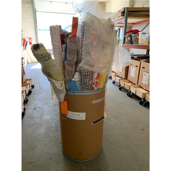 *L2* BIN OF ASSORTED TEXTILES