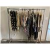 Image 1 : *L2* RACK OF ASSORTED COSTUME JEWELRY & BELTS (RACK NOT INCLUDED)