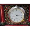 Image 2 : Ornate Elephant Desk Clock, Rabbit Ring Boxes, Floral Pill Box, Cross & Décor Items