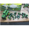 Image 1 : John Deere Die Cast/Plastic Farm Tractors - Large Lot