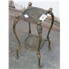 Image 2 : Heavy Cast Figural 2 Tier Table