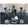 Image 1 : Bronze ? And Other Figural Small Statuary - 3