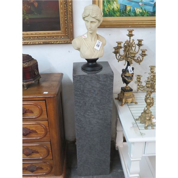 Grey Mica Pedestal