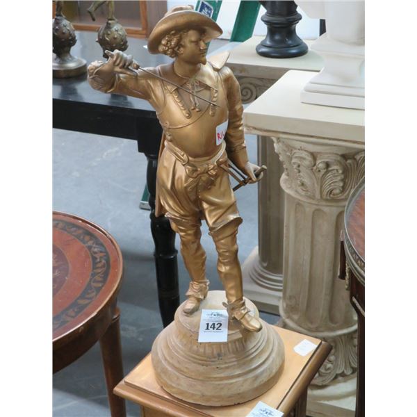 Cast Statuary of Don Quixote - 24"