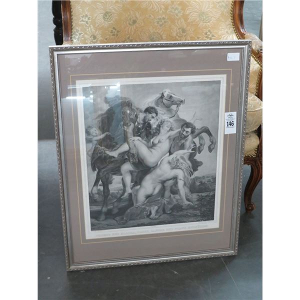 Feebe Und Elaira Greek Art Framed - 24 x 30