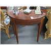 Image 1 : Mahogany Half Moon Flip Top Table