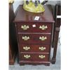 Image 1 : Cherry Brass Trim File Cabinet