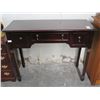 Image 1 : Cherry 3 Drawer Hall Table