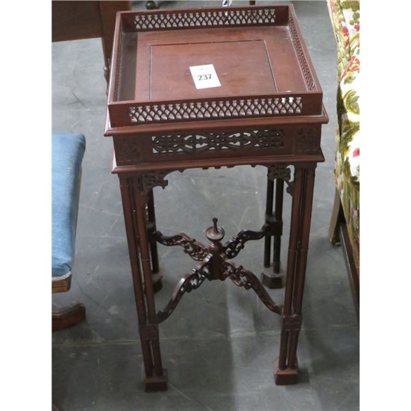 Ornately Carved Side Table