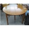 Image 1 : Oak Round Dining Table