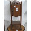 Image 1 : Vintage Mahogany Shoe Shine Cabinet