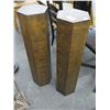 Image 1 : 2-Burl Pedestals - 2 X $