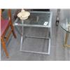 Image 1 : Chrome w/Glasstop End Table