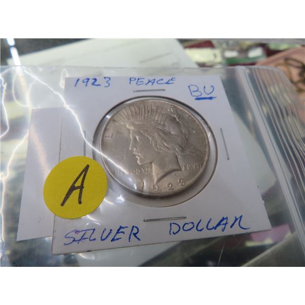 1923 Silver Peace Dollar