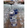 Image 1 : Art Glass Decanter Set of 3