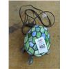 Image 1 : Leaded Glass Turtle Lamp