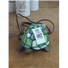 Image 2 : Leaded Glass Turtle Lamp